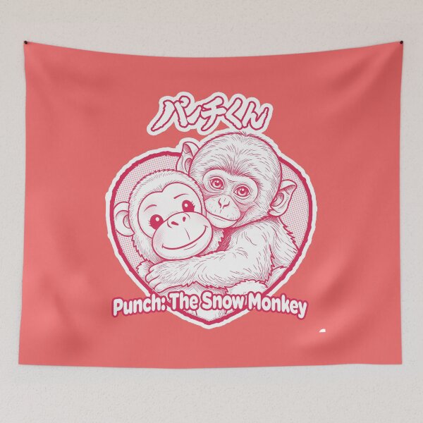 Item preview, Punch: The Snow Monkey designed and sold by hickhopshop.