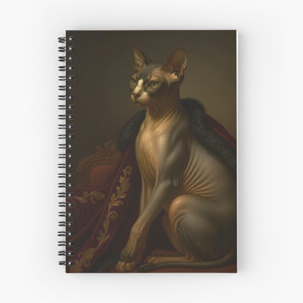 Item preview, Royal Sphynx Cat on Throne designed and sold by Rutvain.