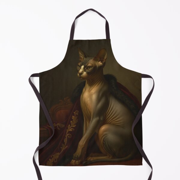 Item preview, Royal Sphynx Cat on Throne designed and sold by Rutvain.