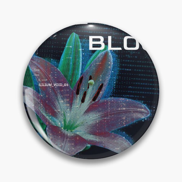 Item preview, NULL BLOOM - LILIUM_V01 — cyberbotany poster designed and sold by pollysann.