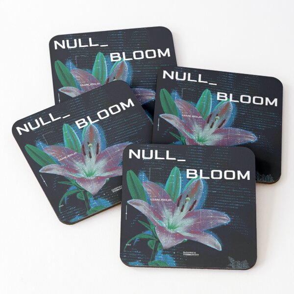 Item preview, NULL BLOOM - LILIUM_V01 — cyberbotany poster designed and sold by pollysann.