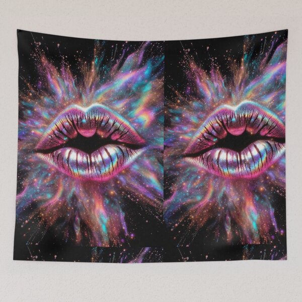 Item preview, Cosmic Lips Nebula Glow designed and sold by CoquetteLunaCo.