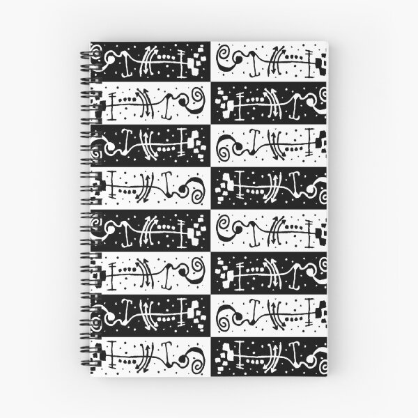 Item preview, Abstract Geometric Black & White Pattern – Hand Drawn Pattern designed and sold by DFLC Prints.
