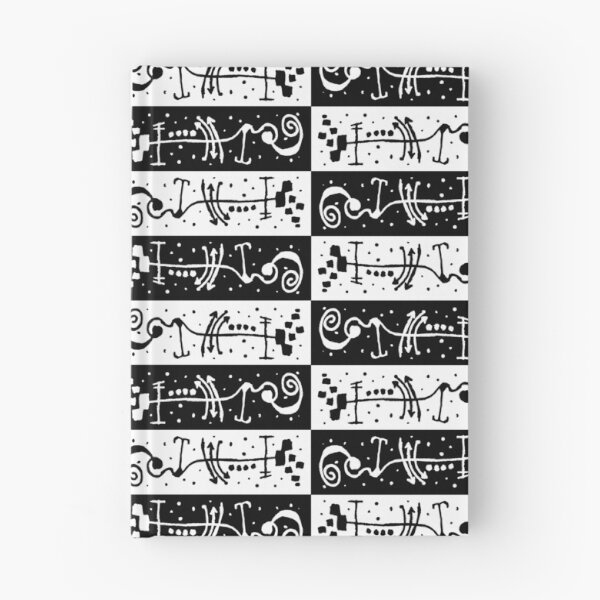 Item preview, Abstract Geometric Black & White Pattern – Hand Drawn Pattern designed and sold by DFLC Prints.