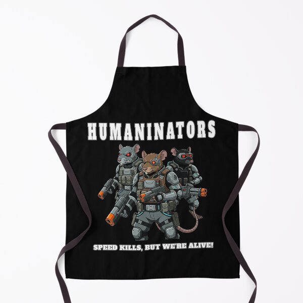Item preview, Humaninators - Tactical Cyber Rats Retro Sci-Fi Action designed and sold by Akio Saiko.
