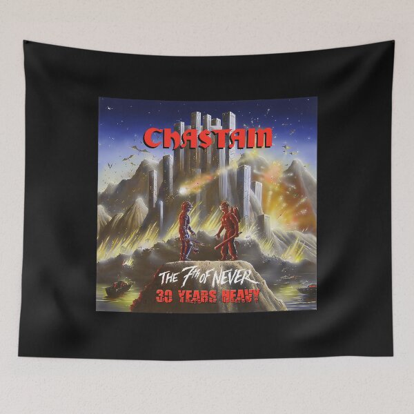 Item preview, Chastain - The 7Th Of Never 30 Years Heavy Album 2017 designed and sold by dee-Zed.