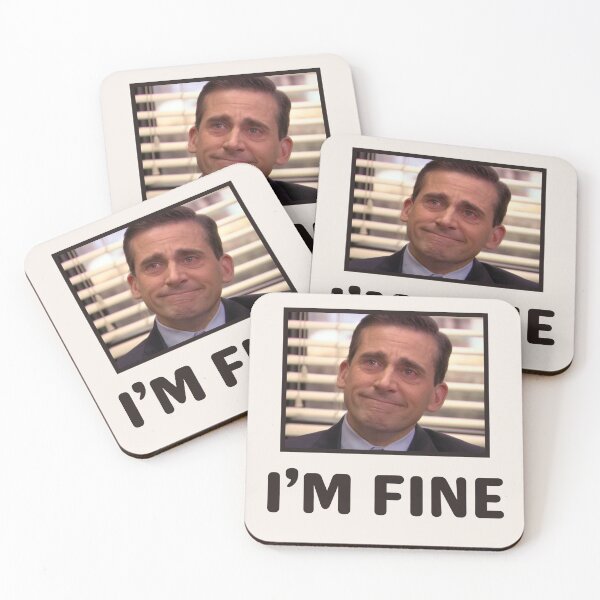 Item preview, I'm Fine designed and sold by muchhappier.