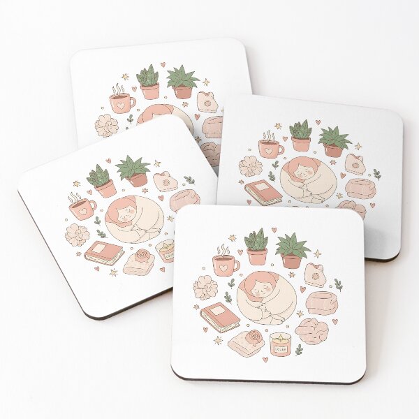 Item preview, Self Love Cozy Illustration designed and sold by iwzzuel.