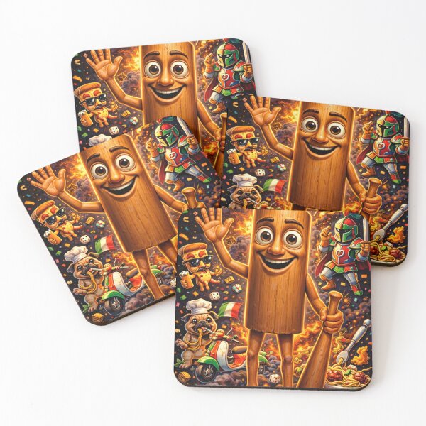 Item preview, tung tung tung Wooden Meme Character designed and sold by Ocelot-T.