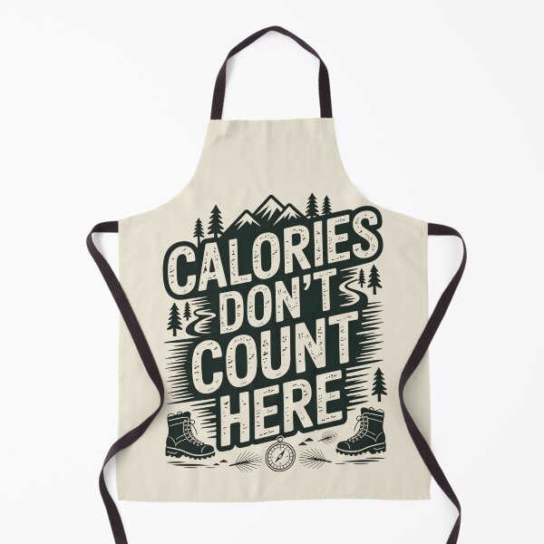 Item preview, Calories Don’t Count Here Hiking designed and sold by Ink Magic.