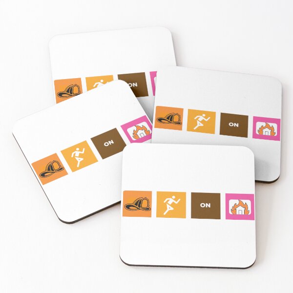Item preview, Firefighters Run on Fires designed and sold by KillaStickers.