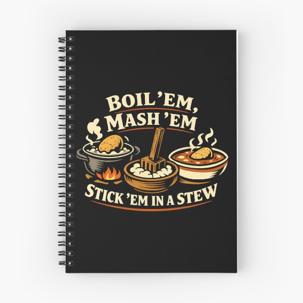 Item preview, Boil Mash Stew Vintage Tater Farm designed and sold by agearb.
