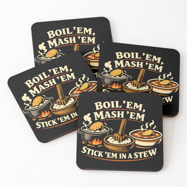 Item preview, Boil Mash Stew Vintage Tater Farm designed and sold by agearb.