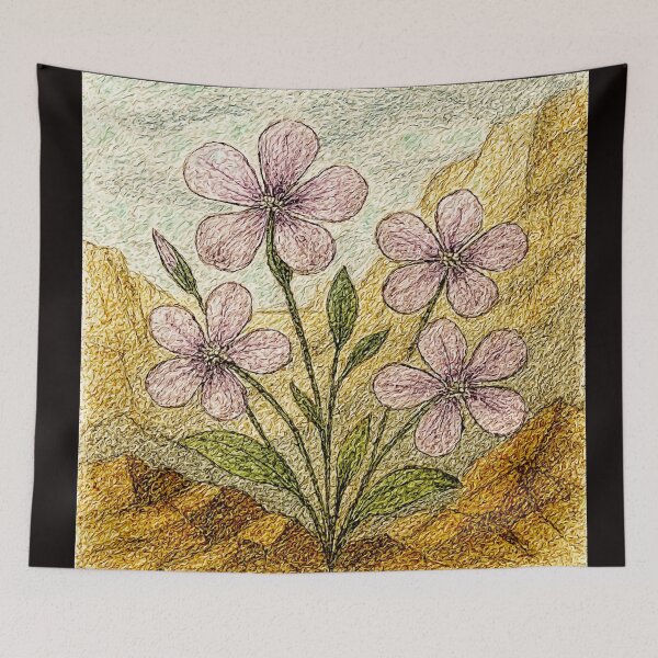 Item preview, Gibraltar Campion – Rare Botanical Art Prints #4 designed and sold by Helios Be. Lavsh.