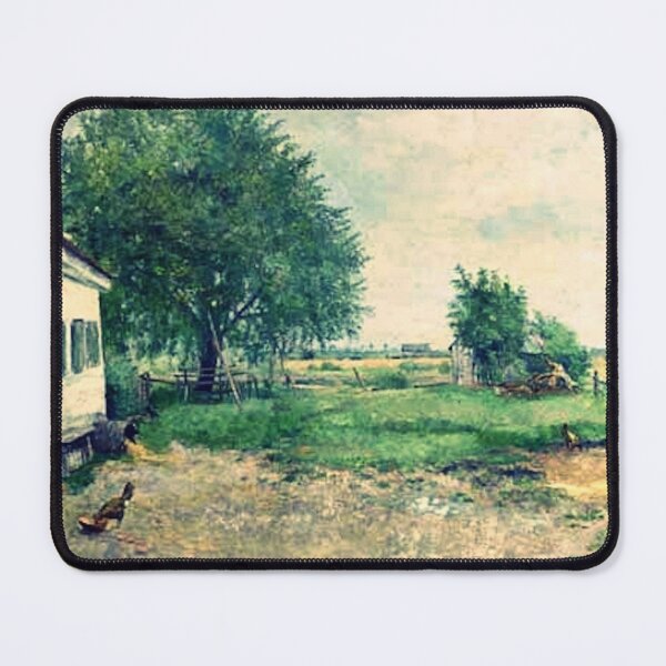 Item preview, Landscape with Farm - Adolf Glatte designed and sold by TheCulturedConures.