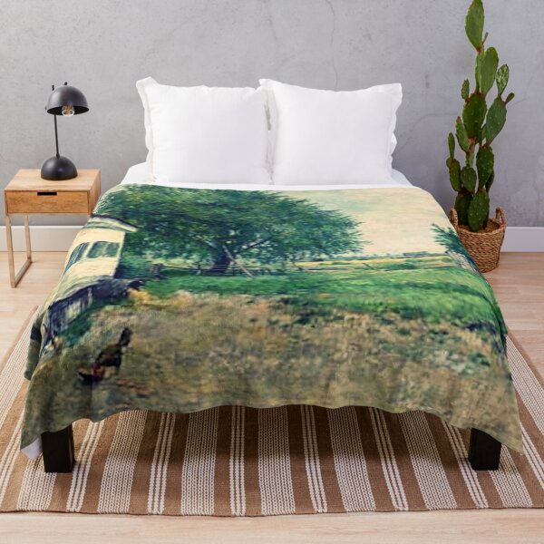 Item preview, Landscape with Farm - Adolf Glatte designed and sold by TheCulturedConures.