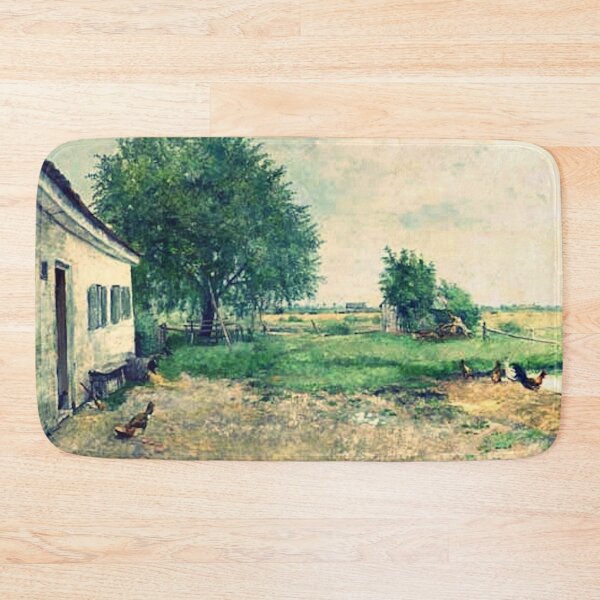 Item preview, Landscape with Farm - Adolf Glatte designed and sold by TheCulturedConures.