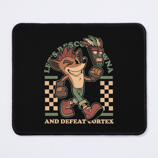 Item preview, Game Mascot Crash Mask designed and sold by Studio Mootant.
