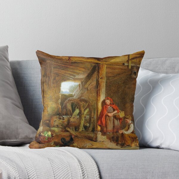 Item preview, Children with Chicken and Chicks - Alfred Provis designed and sold by TheCulturedConures.