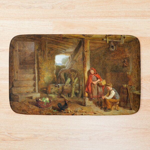 Item preview, Children with Chicken and Chicks - Alfred Provis designed and sold by TheCulturedConures.