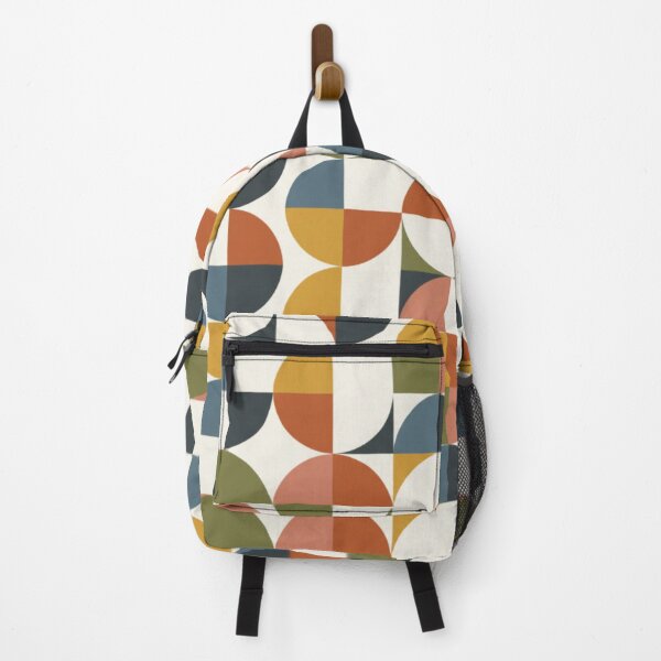 Item preview, Mid Century Modern Geometric Pattern – Retro Abstract Circles designed and sold by FashioonTrends.