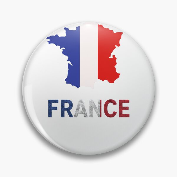 Item preview, France Map Silhouette Tricolour Flag Design designed and sold by Crevadstore .