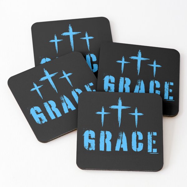 Item preview, Grace – Christian Faith - Sky Blue Design designed and sold by MoriaStore.