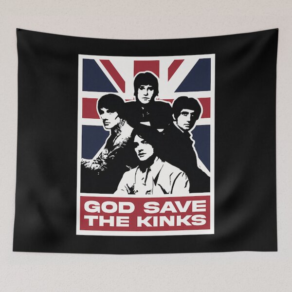 Item preview,  God Save The Kinks designed and sold by Ulyaa.