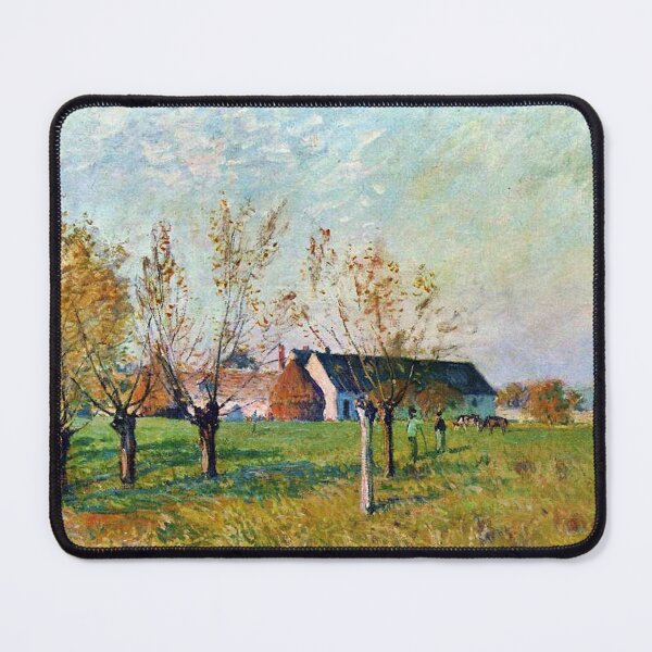 Item preview, The Farm, 1874 - Alfred Sisley designed and sold by TheCulturedConures.