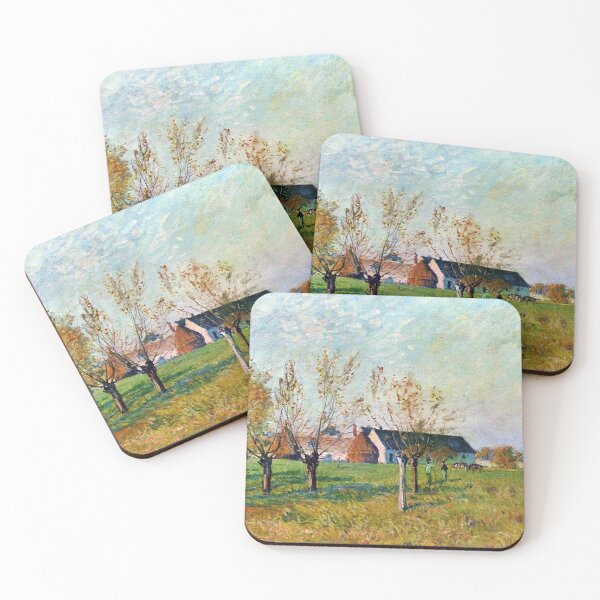 Item preview, The Farm, 1874 - Alfred Sisley designed and sold by TheCulturedConures.
