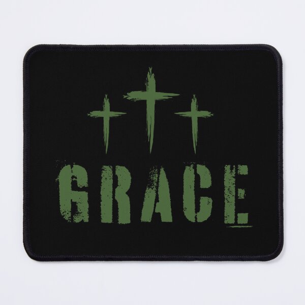 Item preview, Grace – Christian Faith - Green Design designed and sold by MoriaStore.