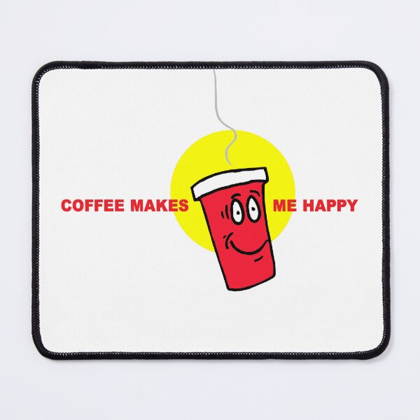 Item preview, Coffee Cartoon Illustration Smiling Coffee Cup Coffee Lovers designed and sold by RickE.