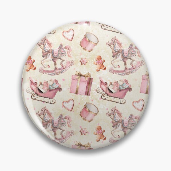 Item preview, Pink Nutcracker Christmas Pattern designed and sold by LouieVanille.