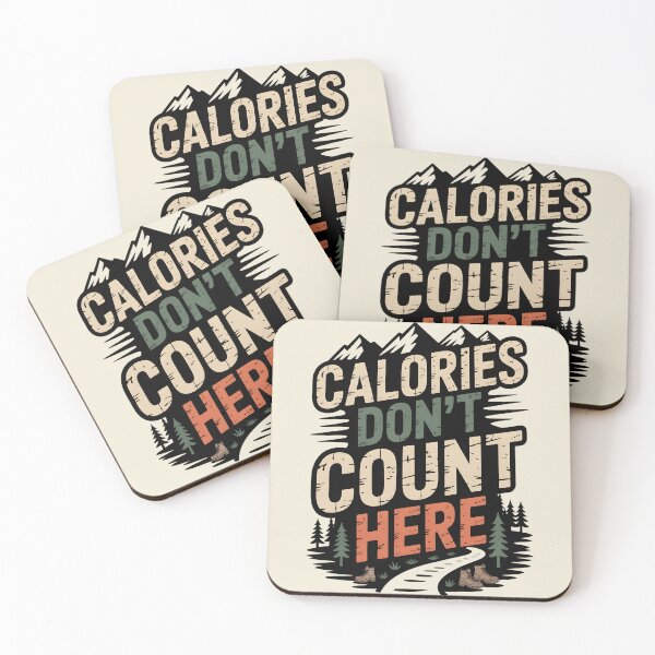 Item preview, Calories Don’t Count Here Hiking designed and sold by Ink Magic.