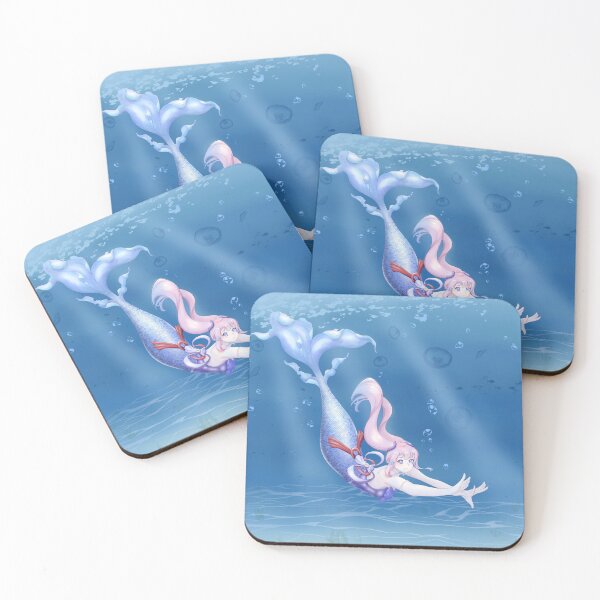 Item preview, Mermaid Kokomi with Background designed and sold by Karucchi.