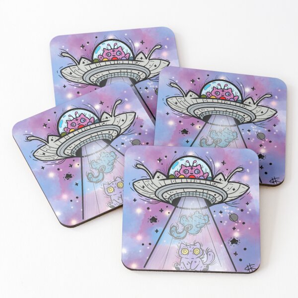 Item preview, Cats vs Aliens designed and sold by InnerOrbit Studio.