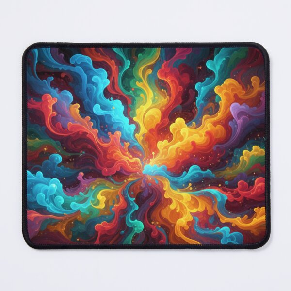 Item preview, Flaming cosmic color burst vision designed and sold by Sigtrix.