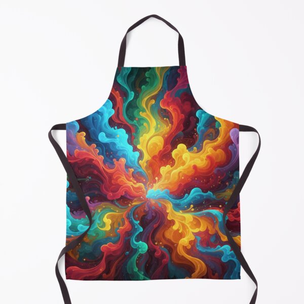 Item preview, Flaming cosmic color burst vision designed and sold by Sigtrix.