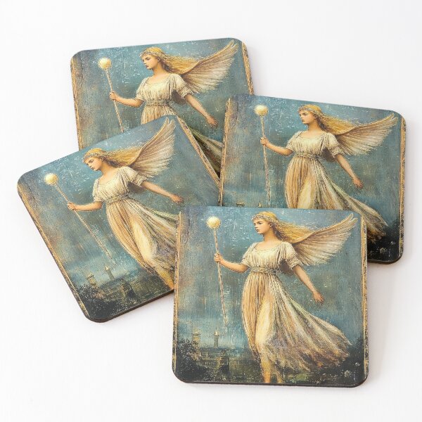 Item preview, Vintage Angel in Dreamlike Landscape designed and sold by Shoot-The-Moon.