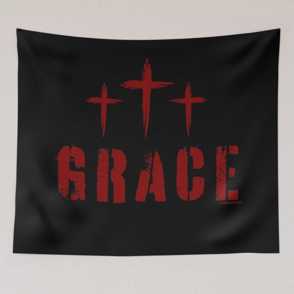Item preview, Grace – Christian Faith - Red Design designed and sold by MoriaStore.