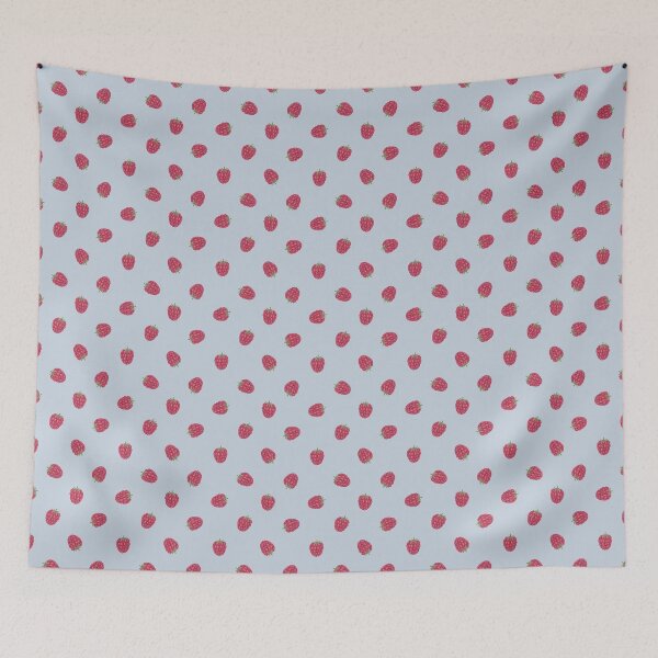 Item preview, raspberries seamless pattern designed and sold by sarahsdesigns02.