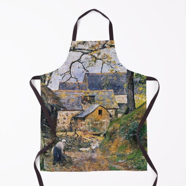 Item preview, Farm at Montfoucault I, 1874 - Camille Pissarro designed and sold by TheCulturedConures.