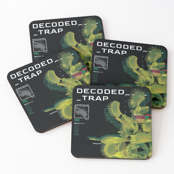 Item preview, DECODED TRAP /light mode/— cybercore poster designed and sold by pollysann.