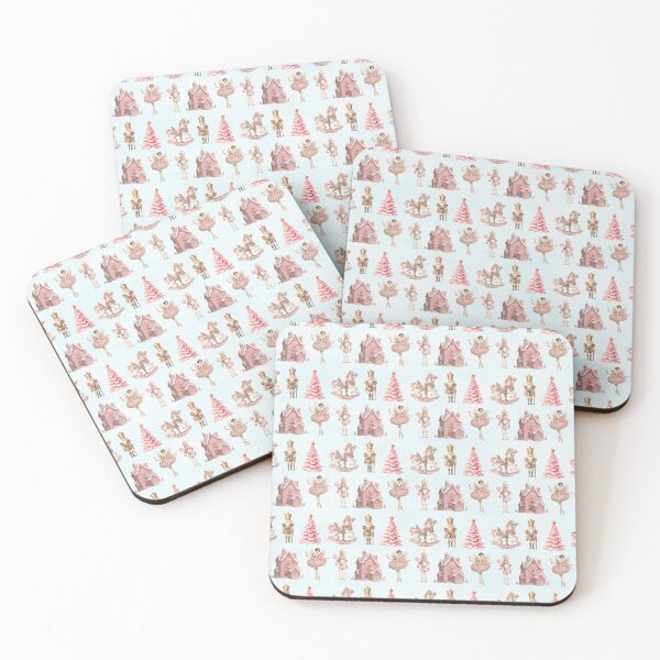 Item preview, Pink Nutcracker Christmas Pattern designed and sold by LouieVanille.