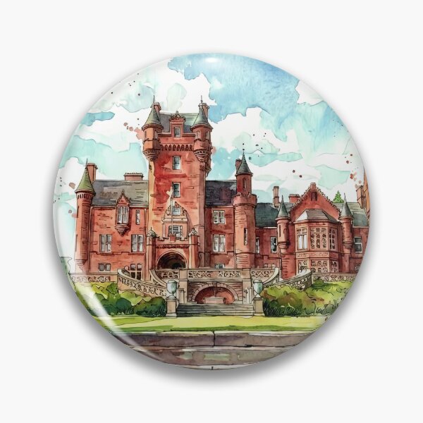 Item preview, Watercolour illustration of Ardross Castle, Scotland designed and sold by davidelder.