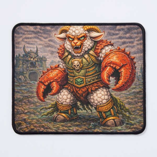 Item preview, Claw-Fleece, Wooly Shell Smasher | Sheep-Man Sheepism Parody designed and sold by Thpoar.
