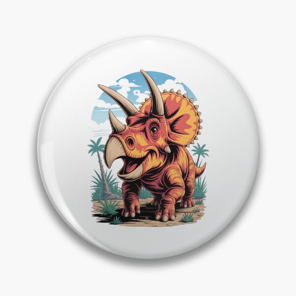 Item preview, Happy protoceratops designed and sold by Diesel Drinking Dinosaurs.