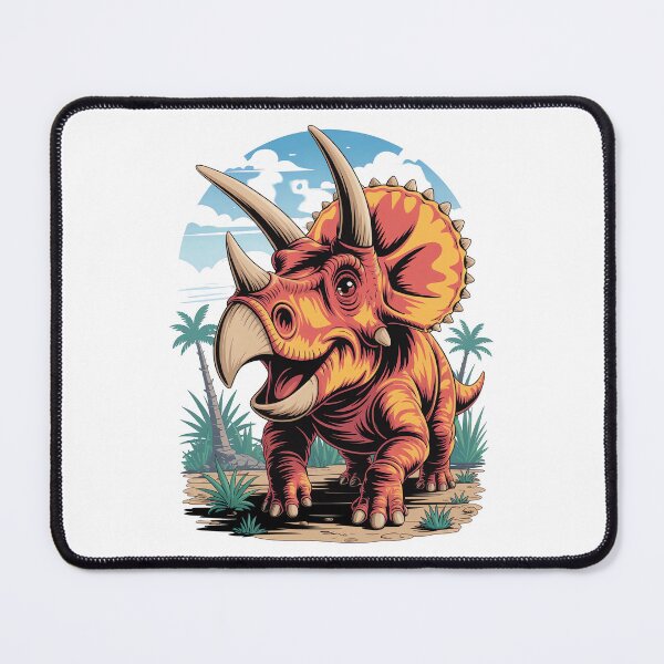 Item preview, Happy protoceratops designed and sold by Diesel Drinking Dinosaurs.