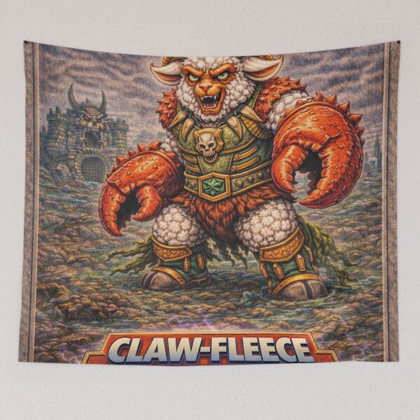 Item preview, Claw-Fleece, Wooly Shell Smasher | Sheep-Man Sheepism Parody designed and sold by Thpoar.