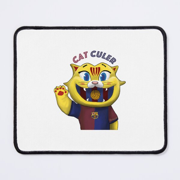 Item preview, Cat Culer Fcb Mascot With Font designed and sold by FarisLejla.